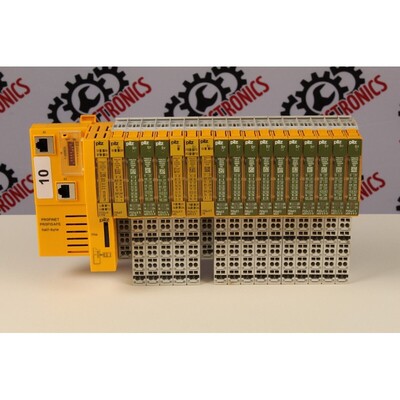 Pilz PSSu Profinet Profisafe + modules - bloc 10 - 6 mois de