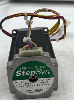 STEPSYN 103H7128-5941 SANYO DENKI STEPPING MOTOR USED & WORK
