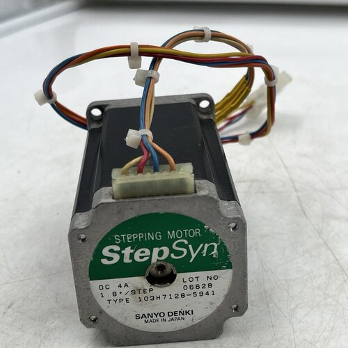 STEPSYN 103H7128-5941 SANYO DENKI STEPPING MOTOR USED & WORK