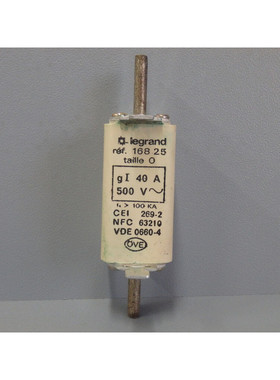 16825 - LEGRAND - 16825 / Kartusche Gr??e 0 Gi 40A 500V Used