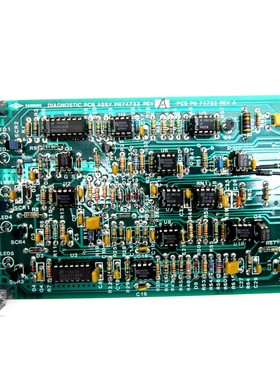 二手 RANSBURG 诊断组件。 74733 REV.A PC 板