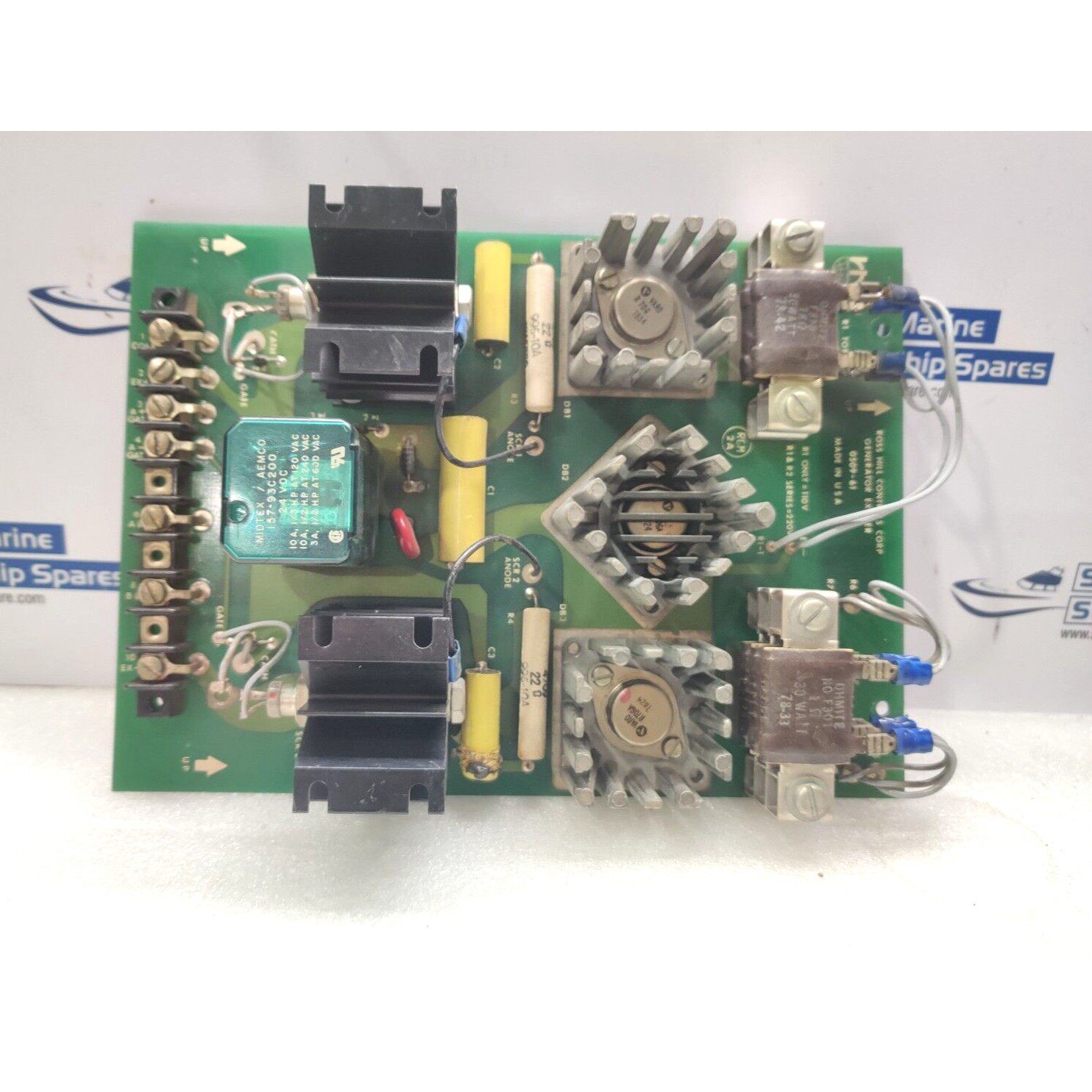 Ross Hill Controls 0509-61 Generator Exciter PCB Card