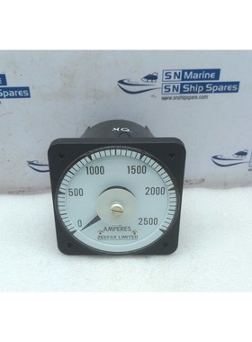 Zeefax Limited 0-2500 AC Amperes Panel Meter 0-2500AC