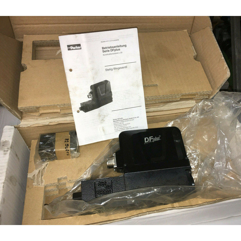 NEU PARKER DFplus Stetig-Wegeventil D1FPE50MA9VE0020 4/4-Weg