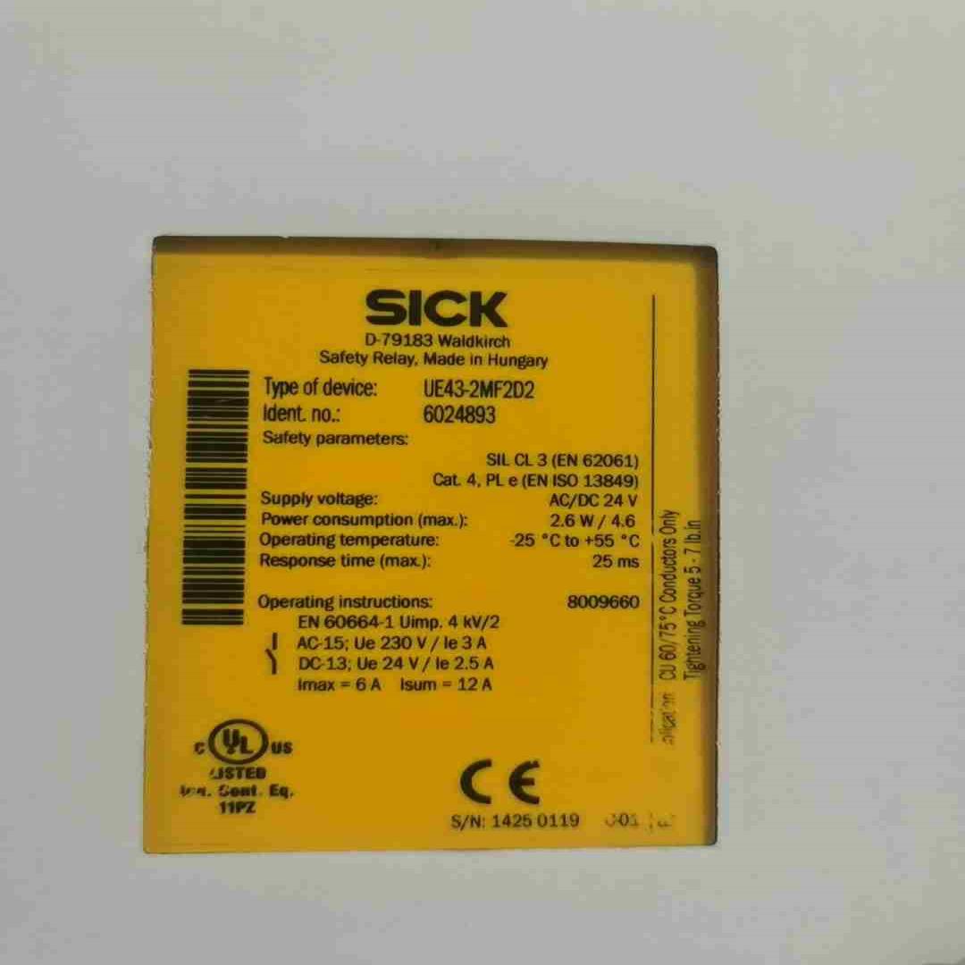 西克UE43-2MF2D2订货号6024893未拆封议价