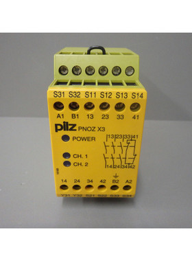 774318 - Pilz - Pnoz X3 3S/O / Relay Security 24V Dc - 230V