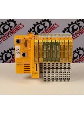 Pilz PSSu Profinet Profisafe + 模块 - 块 23 - 6 个月保修