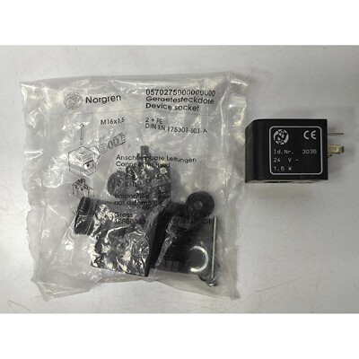Norgren 3036 Bobina 24V 1.6W Norgren M16x1.5 Dispositivo Pre