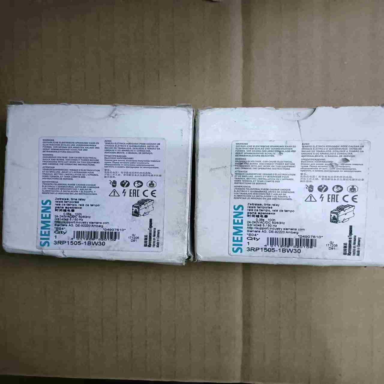 时候继电器 3RP1505-1BW30  共1只单价议价