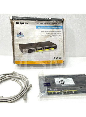 NETGEAR GS108LP-100NIS 8-Port Gigabit Ethernet Poe Unmanaged