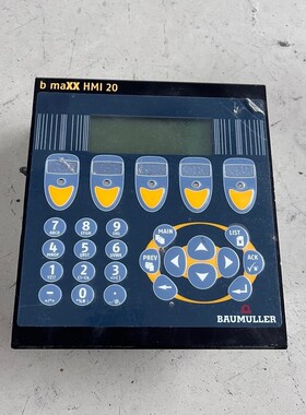 1x Baumüller b maXX HMI 20 Bedienger?t