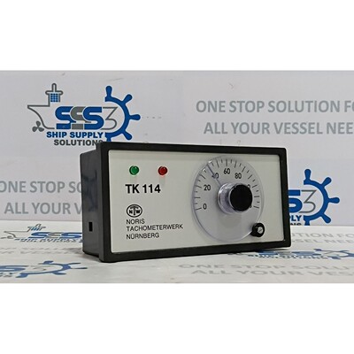 NORIS TK 114 Tachometerwerk 继电器限值开关 TK114-121-8 24VDC