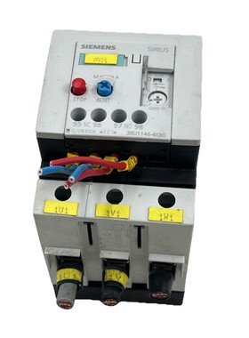 SIEMENS 3RU1146-4KB0 MOTOR PROTECTION RELAY USED & WORKING V