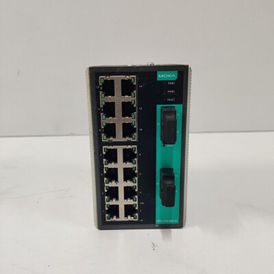 MOXA EDS-316-MM-SC-T 16 Port 不可控制/ 非托管的 以太网交换机
