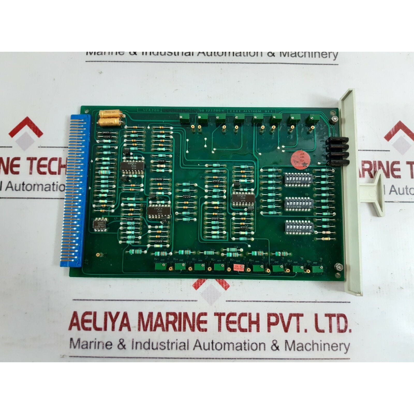 Cgee alsthom sca 206 pcb card 50.723206b
