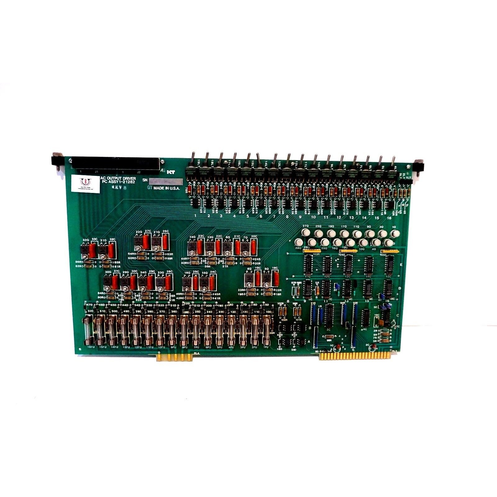 Placa De Salida Kearney & Trecker Usada 1-21282 121282