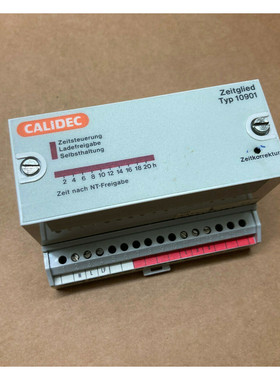 Calidec Zeitglied Typ 10901 tekmar 1416..2 I4 Heizung Auflad