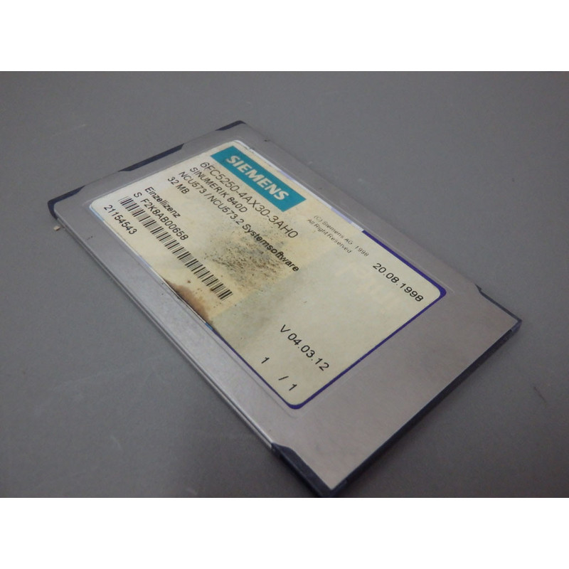 6FC52504AX303AH0 - SIEMENS - 6FC5250-4AX30-3AH0 / Board Memo