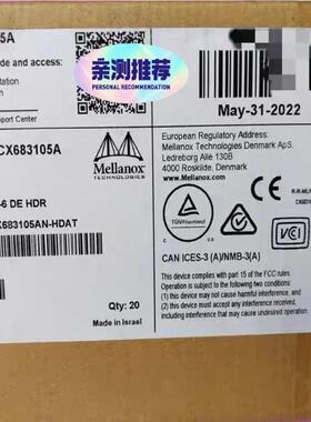 Nvidia Mellanox MCX683105AN-HD议价