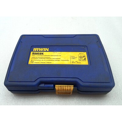 Irwin Hanson 54113 Metrico/Frazionario Bullone Estrattore Se