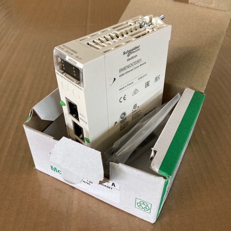 1x Schneider Modicon BMENOC0301 M580 Ethernet Comm Module *0