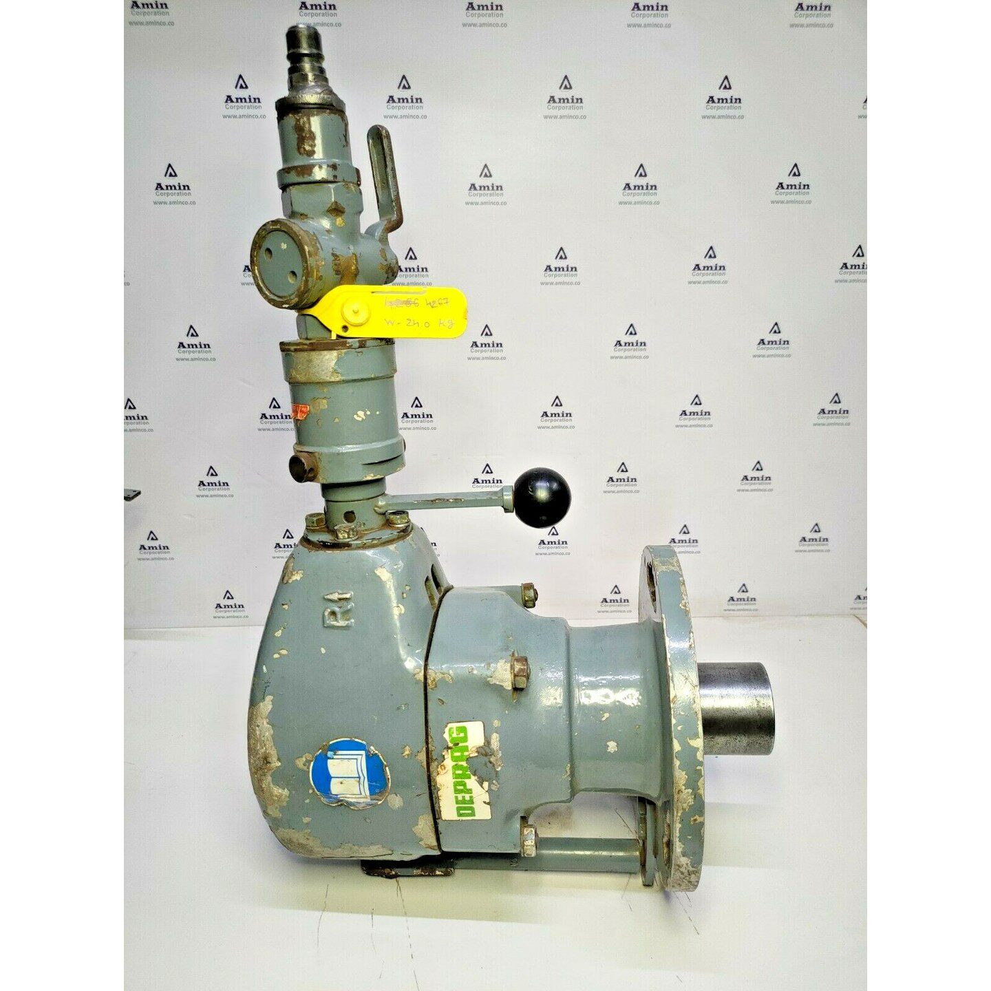 DEPRAG FM 50 LUSP Motor De Aire Con Válvula De Palanca - PR