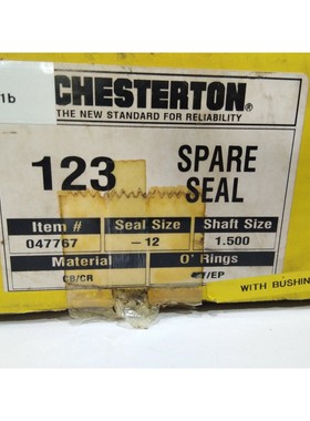 Chesterton 047767 123 Spare Sello SIZE-12 Tama?o Del Eje 1.5