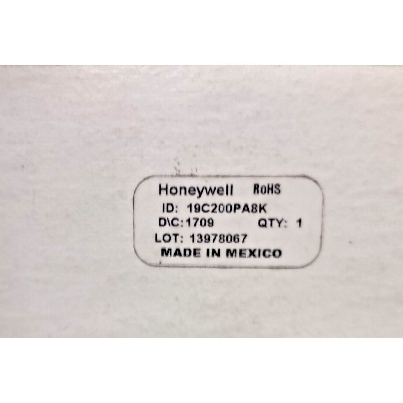 Sensore Di Pressione Industriale Honeywell 19C200PA8K D/C: 1