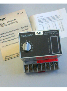 Tekmar 1601..2 C7 Temperaturregler Zentralsteuerger?t Heizun