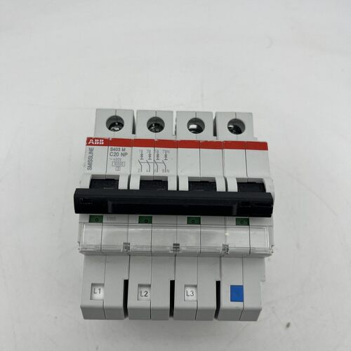 ABB S403 M C20NP CIRCUIT BREAKER USED & WORKING