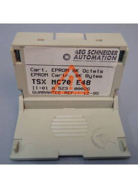 TSXMC70E48 - TELEMECANIQUE - TSXMC70 E48 / CARTE EPROM 8K OC