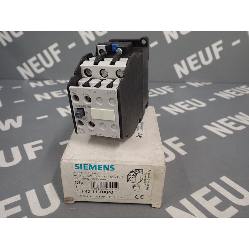 3TF42110AP0 - SIEMENS - 3TF4211-0AP0 / Contacteur NEW