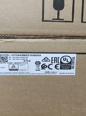 VFD4A8MS21ANSAA 台达变频器支议价