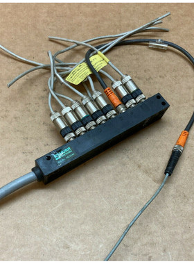 Murr Elektronik 3827244 Passiv-Verteiler, schmal,8xM8,3pol,L