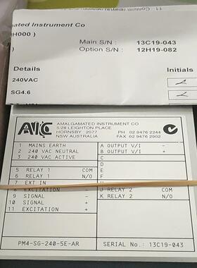 PM4—SG—240—5E—AR变送模块一块议价