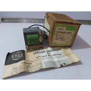 GENERAL ELECTRIC Ge CR9500B102B2A CR9500 Solenoide