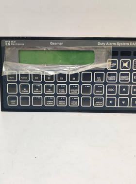 SAM Electronics DAS-40M GEAMAR DUTY 警报系统 ECR 面板 P/N :