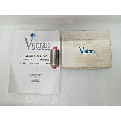 Viatran 245X748H Modello 245 Alto Gamma Pressione Trasmettit