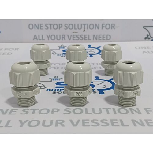 Cable Gland Gray M16,3.5-10 适用于焚化炉 11709 IP68(6 件批量