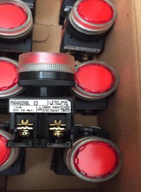 富士按钮AR22G9L E3产地日本红色自锁一常闭触点议价