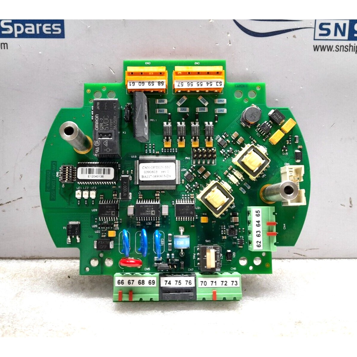 Honeywell 2558978-2 PCB CAN-OPTION-SSC 0390603 Rev 1 BA117-0
