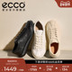 ECCO爱步女鞋 柔酷零点220263 德训鞋 休闲鞋 百搭轻便平底板鞋