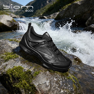 803324 健步BIOMC踪迹 ECCO爱步越野跑鞋 春夏户外防水透气运动鞋