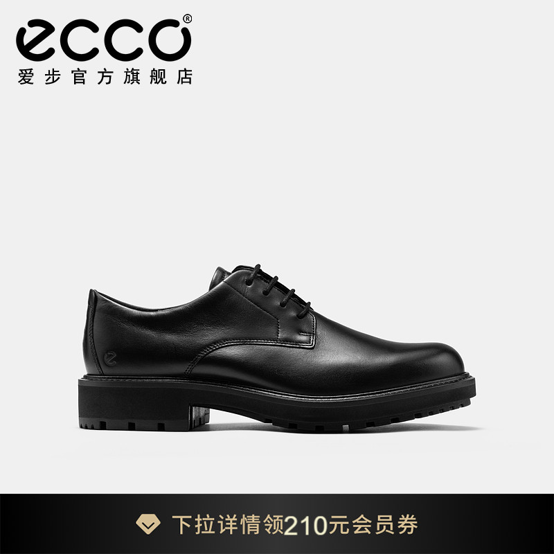 【增高5CM】ECCO爱步德比鞋 夏季牛皮正装皮鞋 都市奥斯陆550224
