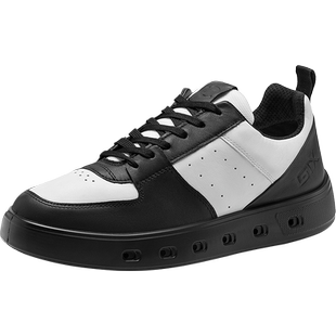 ECCO爱步男士板鞋 防水透气舒适休闲鞋拼色潮流 街头720 520814