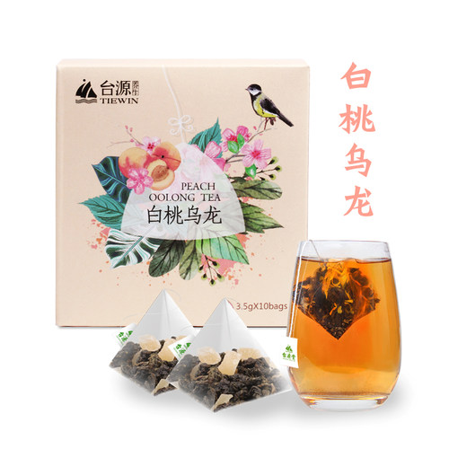 台源白桃乌龙茶水果茶花茶茶包