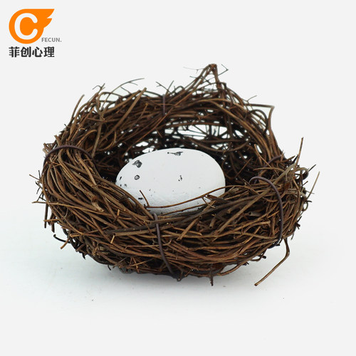 仿真模型动物类心理沙盘鸟窝