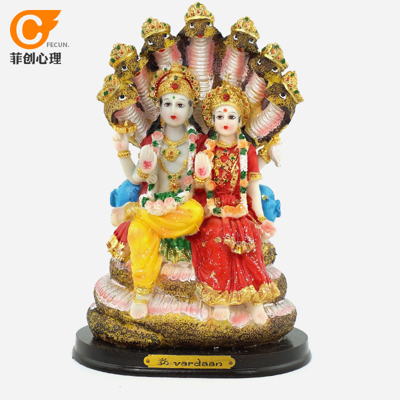 心理游戏减压沙盘沙具套装沙游箱庭咨询室摆件人物类树脂七头蛇像