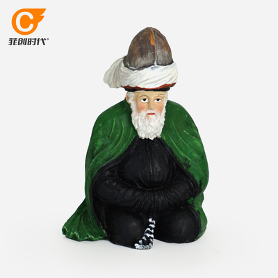 心理沙盘沙具套装人物类身份地位微缩模型摆件科尼亚长老树脂