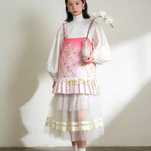 甜美可爱A字圣诞氛围双面穿宽松